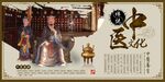 中國風傳統中醫文化展板