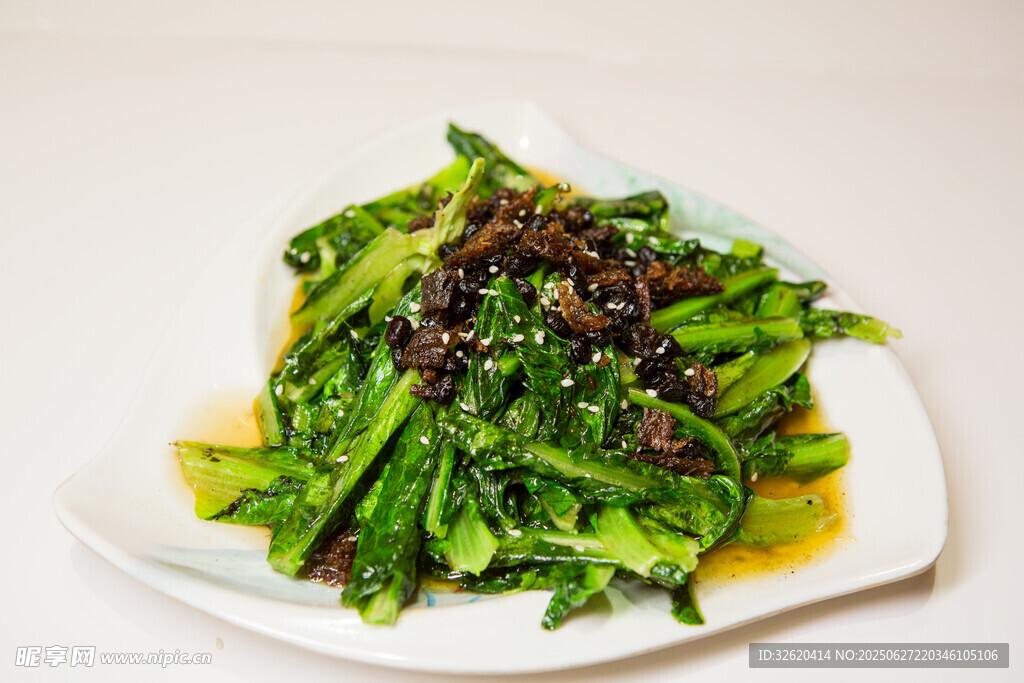 豆豉鯪魚油麥菜