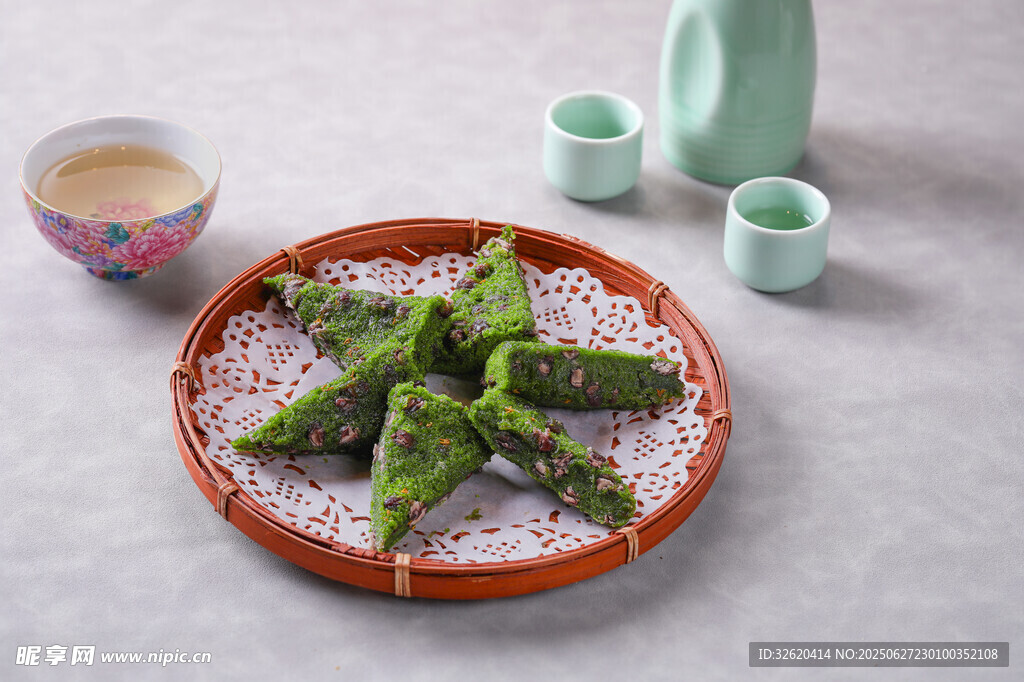 抹茶蒸糕