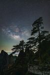 黃山夜空