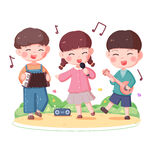 卡通舞蹈 卡通音樂  卡通學生