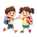 卡通學生 