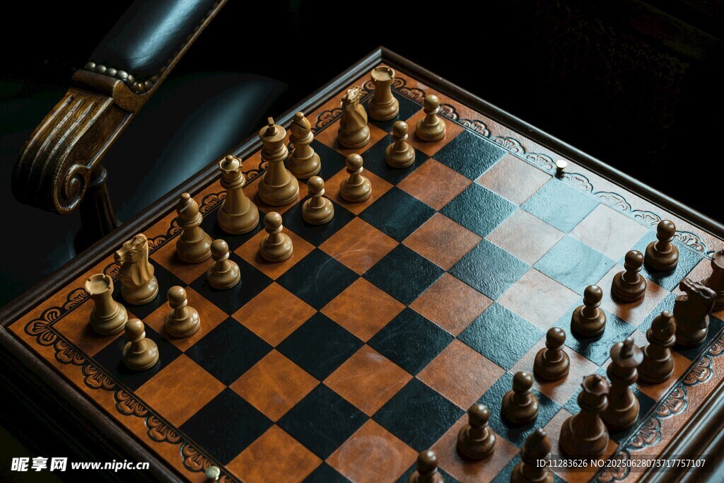 棋盤上的棋子