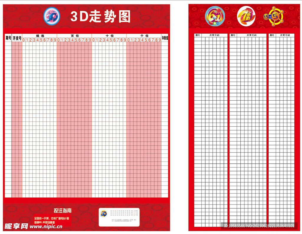 福利彩票走勢圖