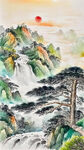 水墨山水