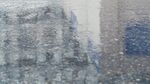窗外飄雪景象