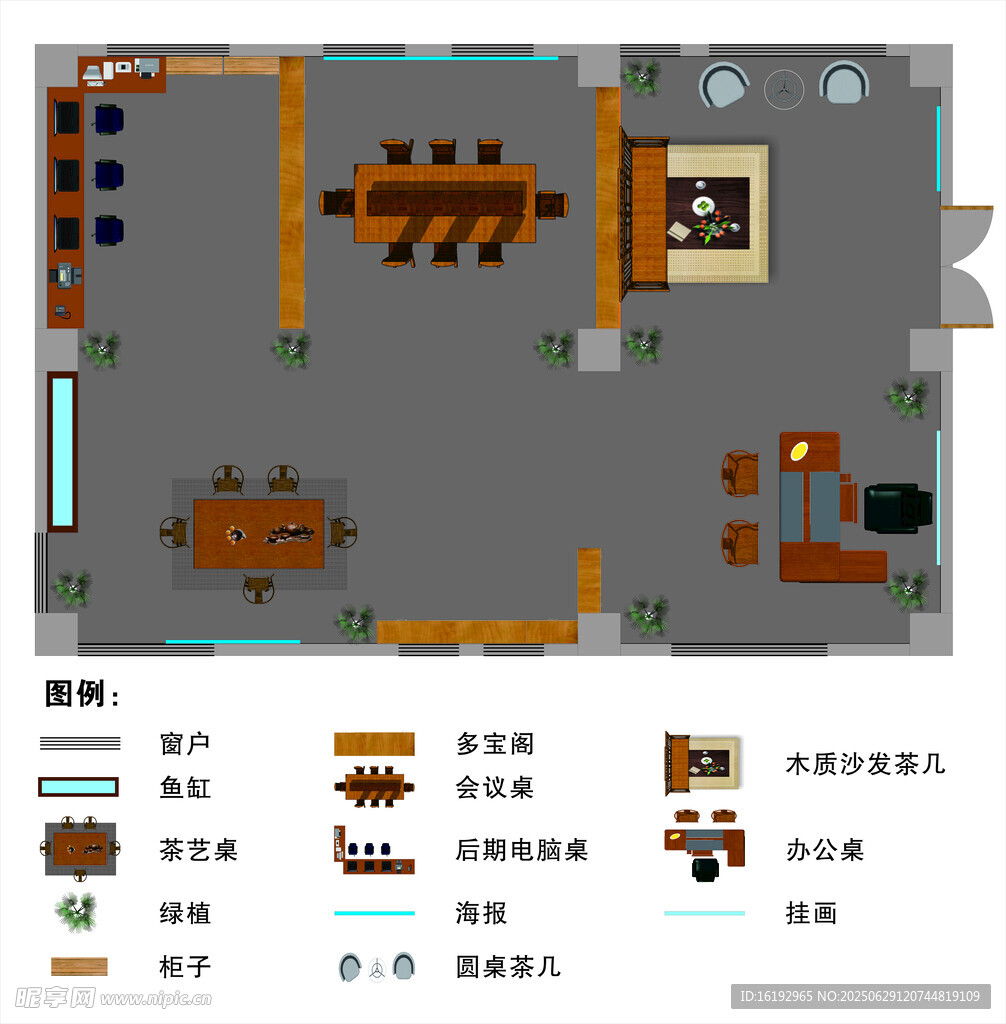 室內平面布置圖