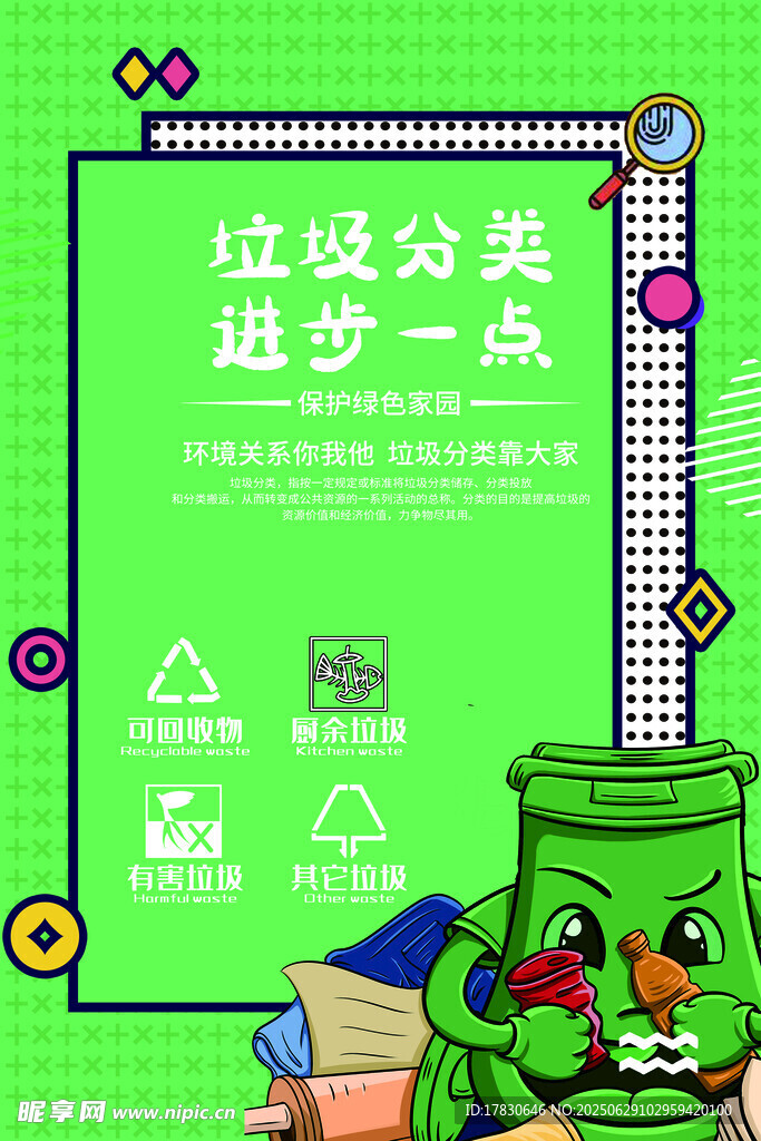 垃圾分類進步一覽圖