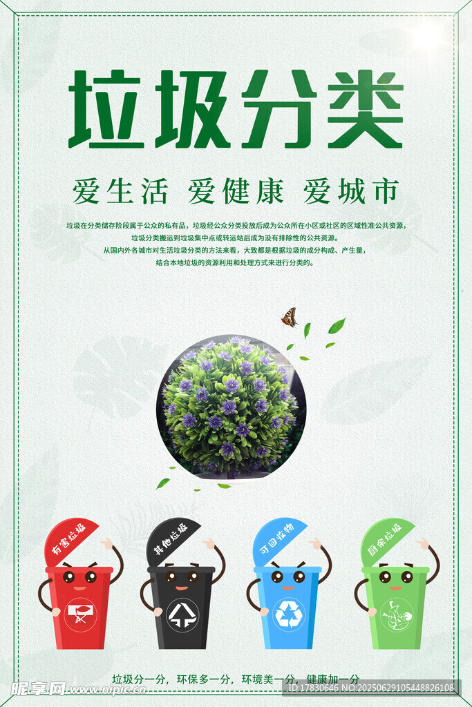 垃圾分類宣傳海報