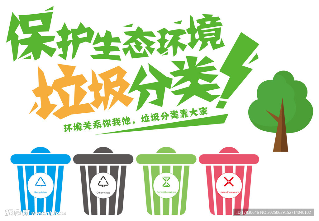 垃圾分類文化墻