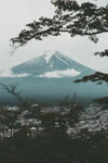 日本富士山照片