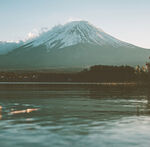 日本富士山照片