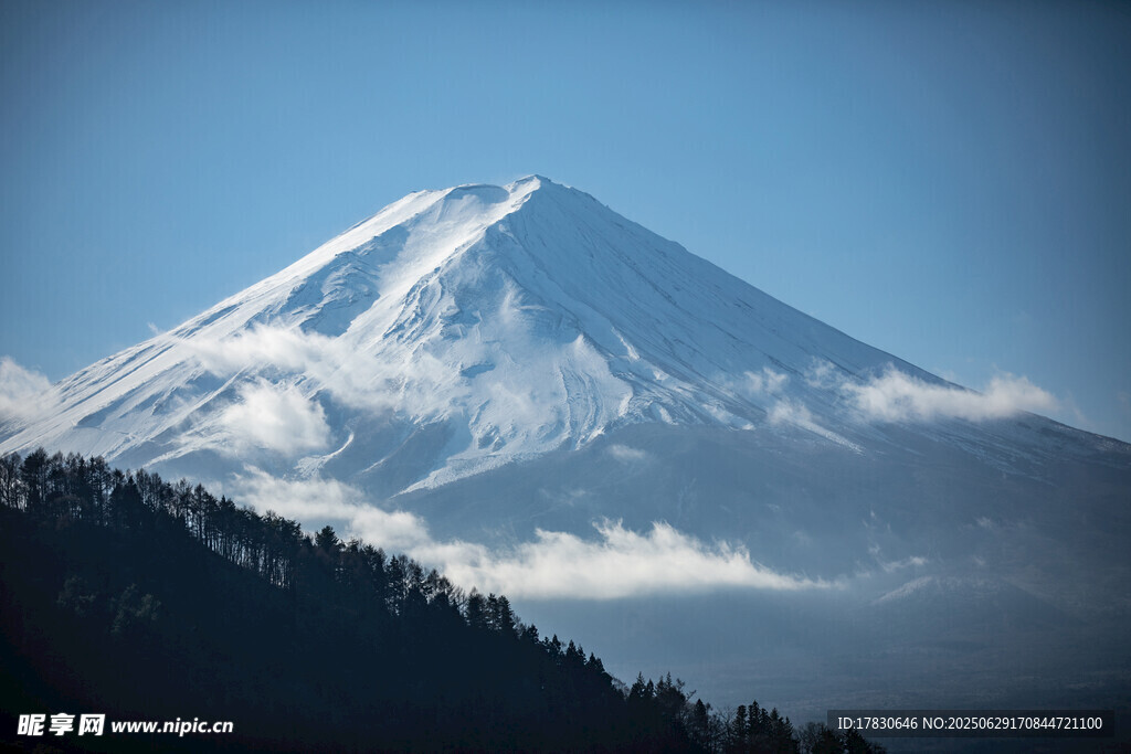 日本富士山照片