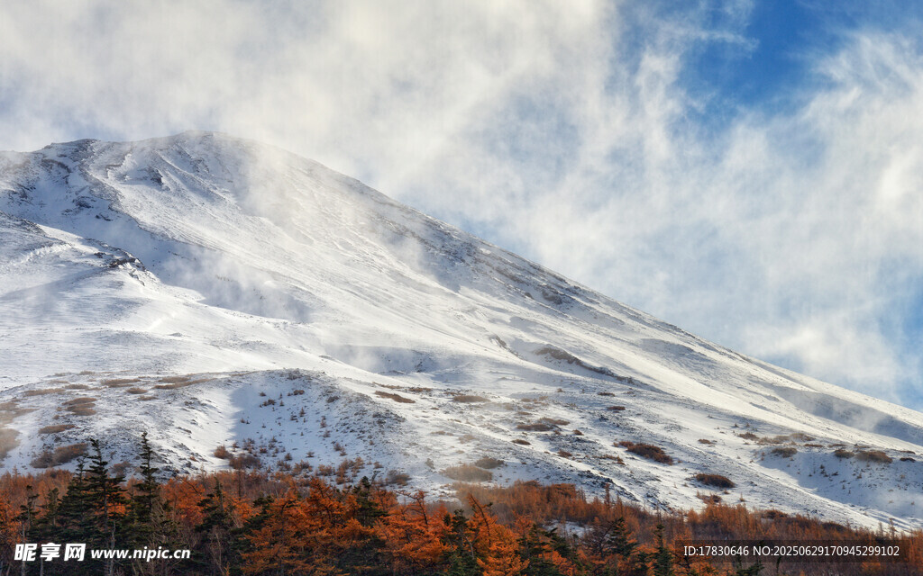 日本富士山照片