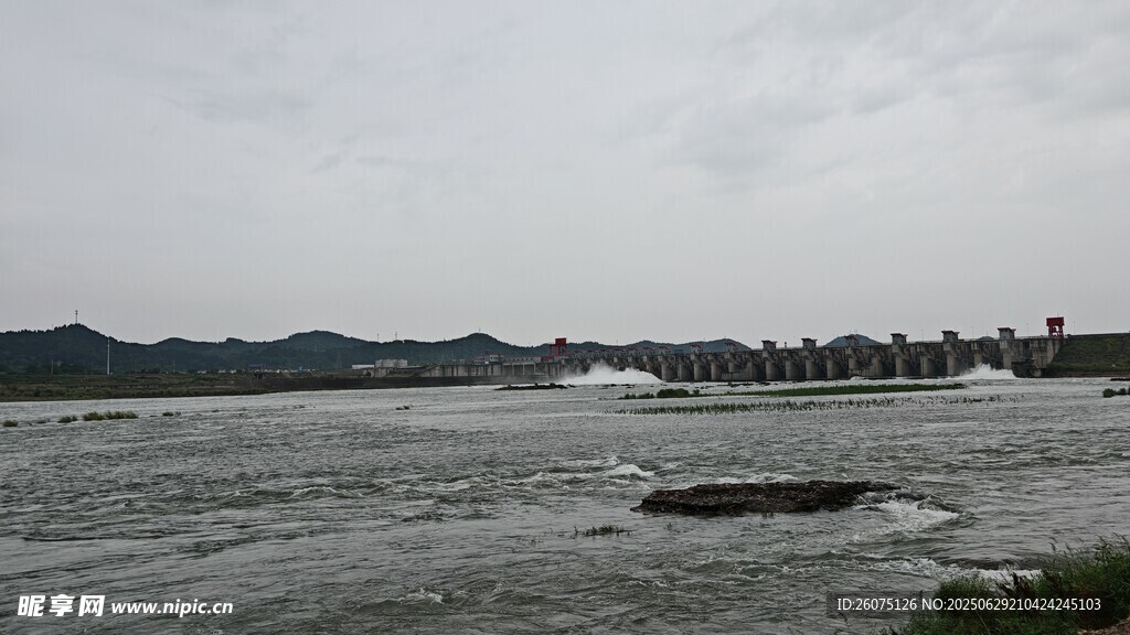 江邊水域景象