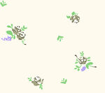 數(shù)碼印花清新植物碎花圖案背景