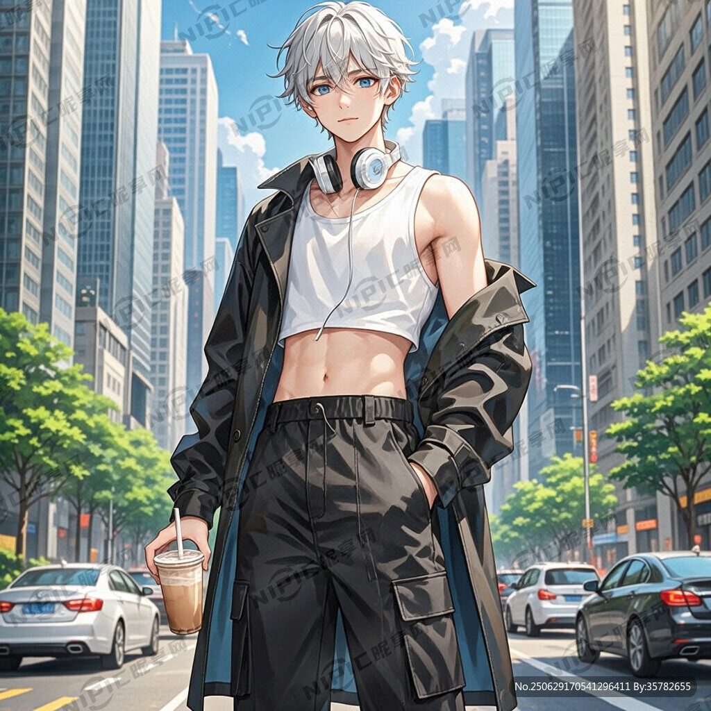 少年 17歲 湛藍的眼眸