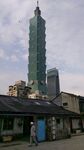 臺北101旁的市井景象