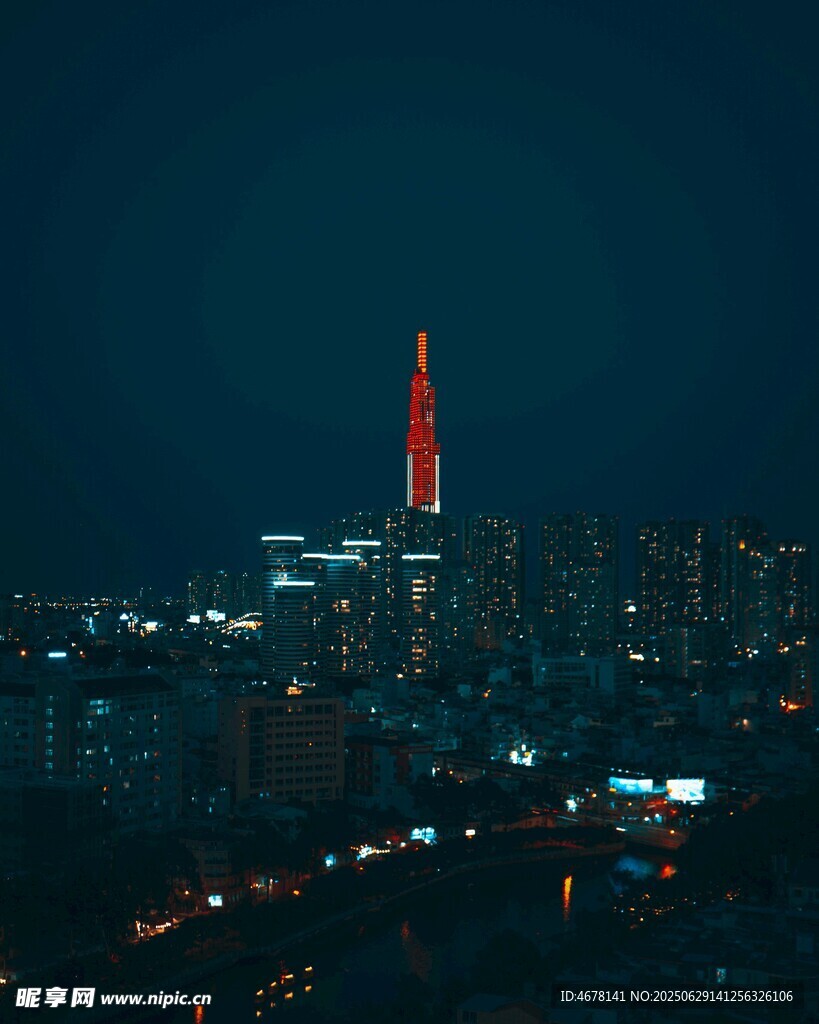 東京夜景中的璀璨地標(biāo)