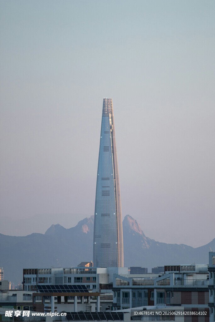 首爾地標建筑樂天世界塔