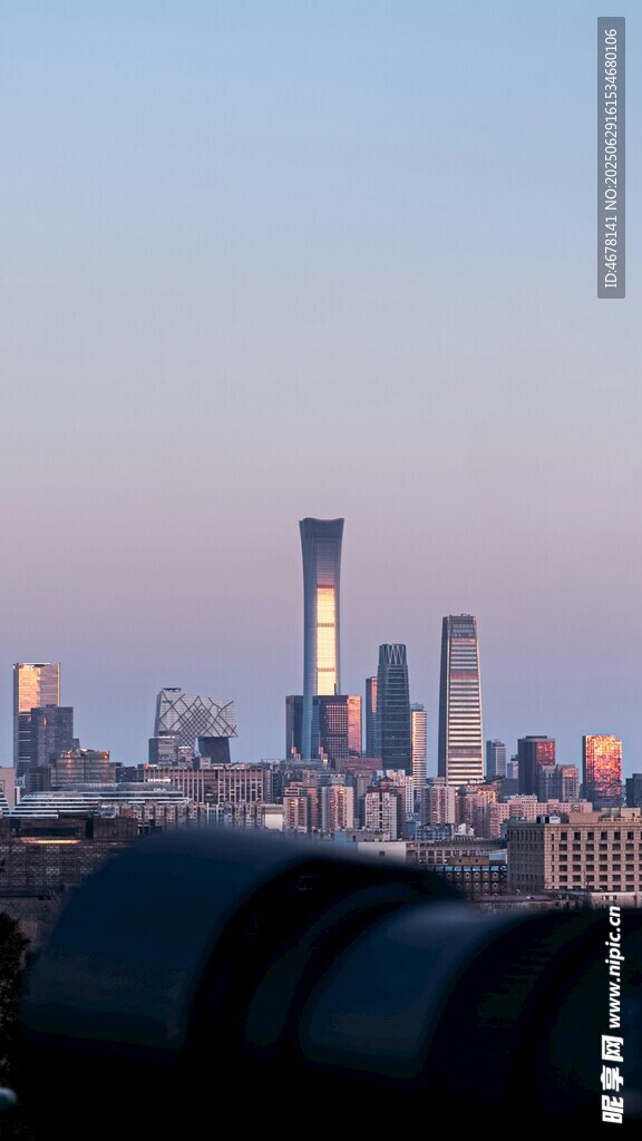 城市天際線繁華都市景觀