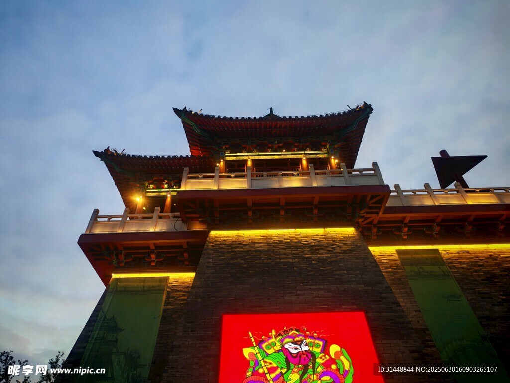 古建夜景