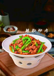 辣椒炒肉鮮香下飯美味