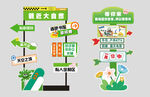 景區(qū)指示牌設(shè)計(jì)效果圖
