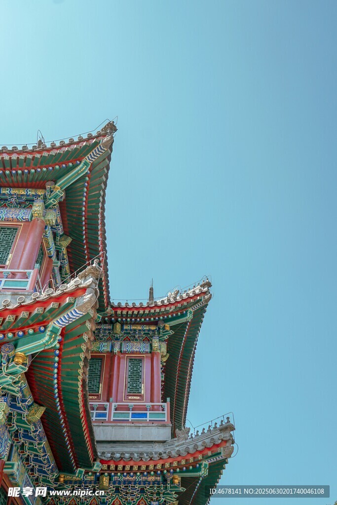 中式古建筑飛檐