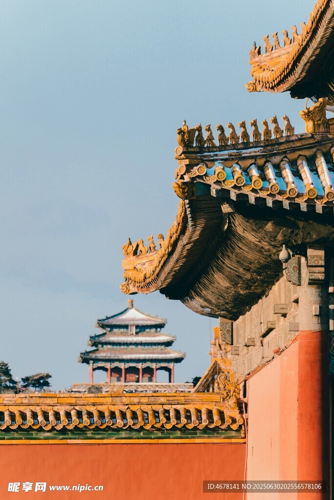 故宮建筑一角