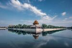 故宮角樓倒影美景