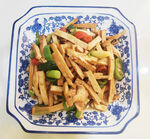 香干炒肉絲