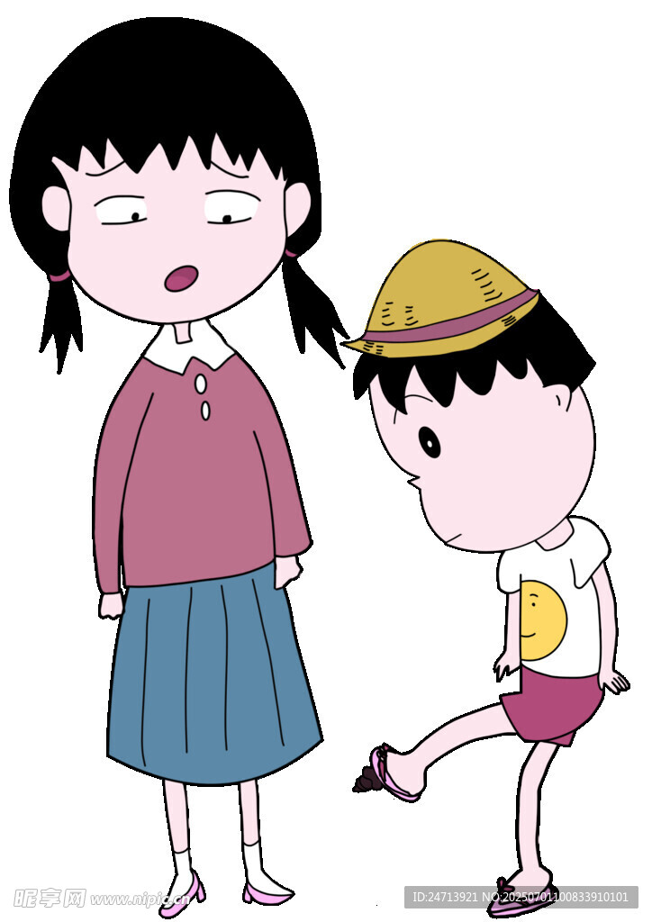 小男孩和小女孩