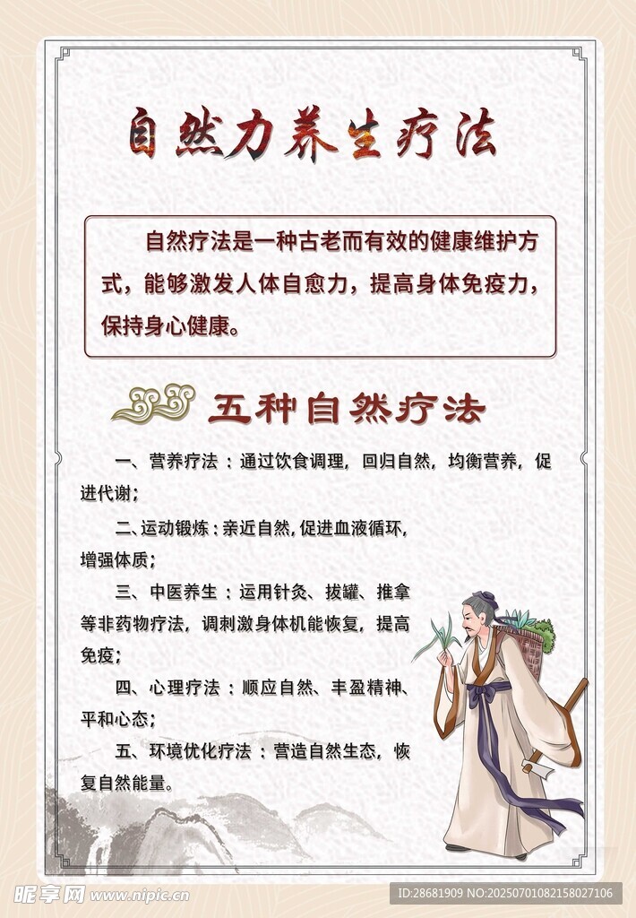 自然力養生療法介紹