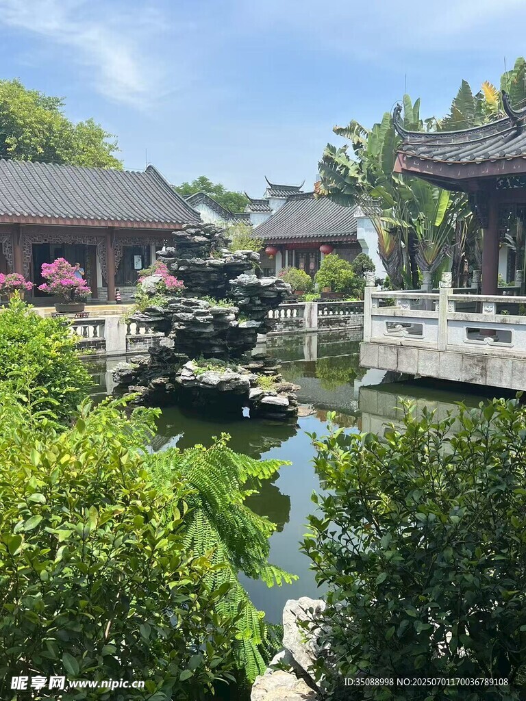 中式園林景觀 清幽雅致