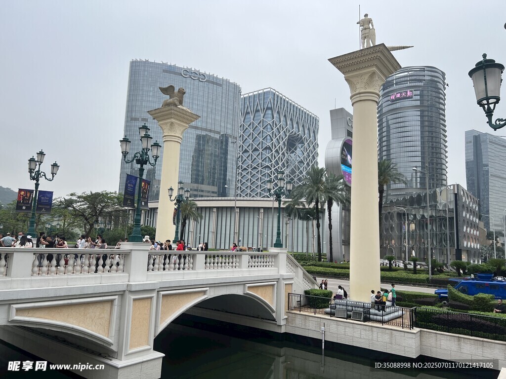 新加坡城市橋梁景觀