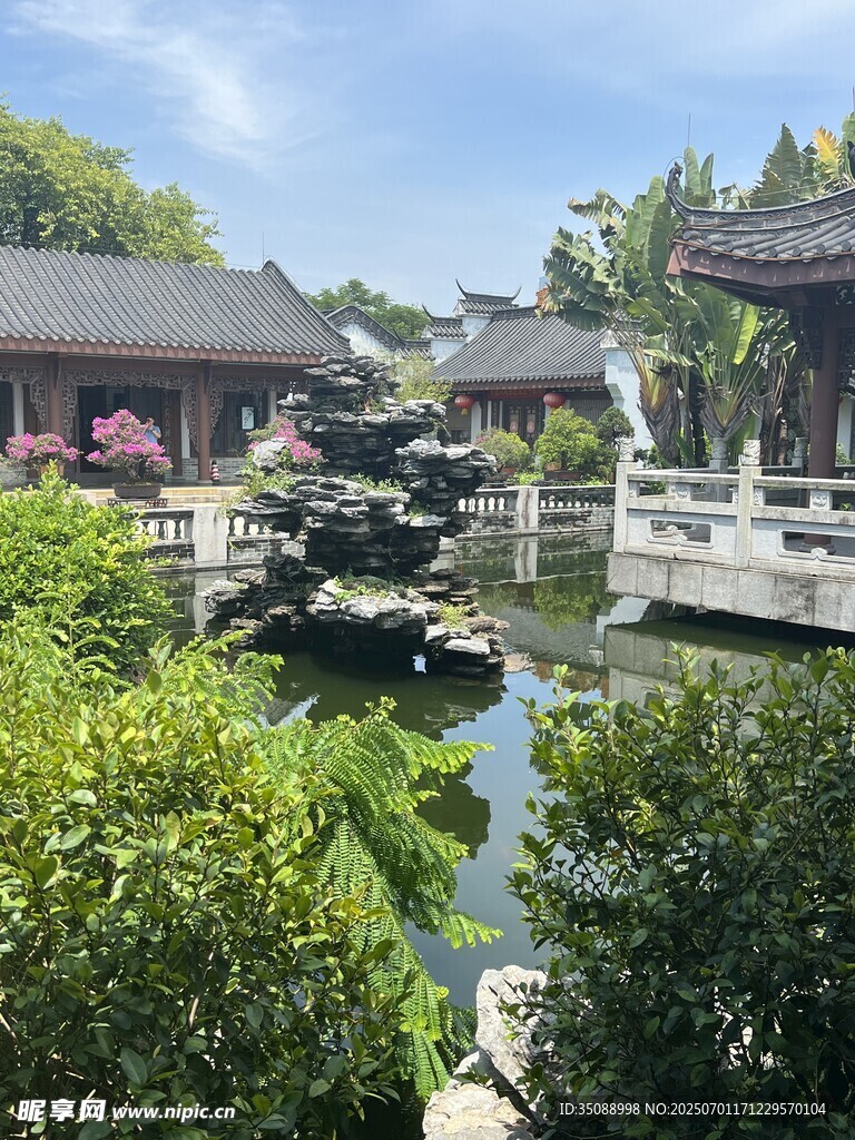中式園林景觀 清幽雅致