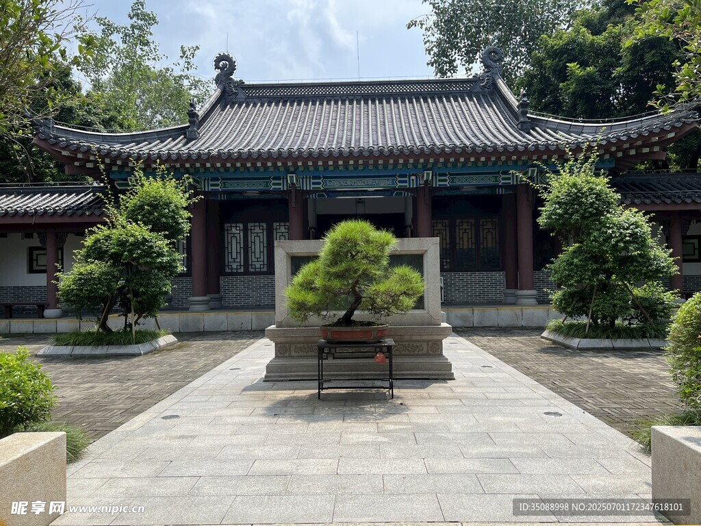 中式庭院景觀