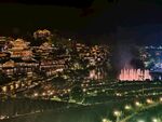 烏江寨 山城璀璨夜景與絢麗噴泉