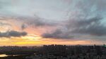 合肥城市黃昏天空壯麗景觀