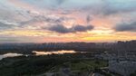 合肥城市日落美景