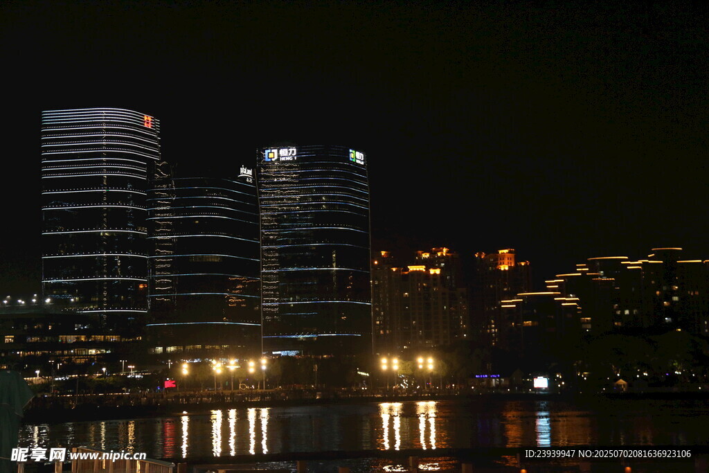 蘇州金雞湖夜景