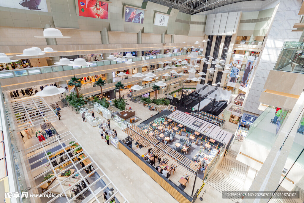 大型超市內(nèi)部全景展示