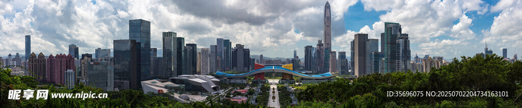 深圳市民中心全景