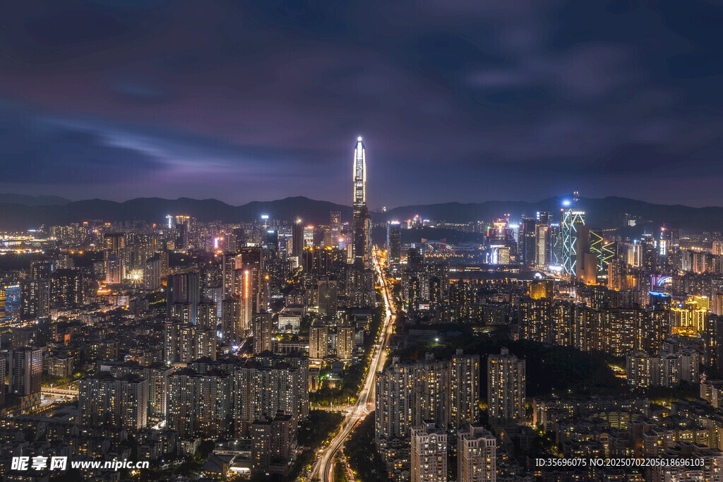 深圳繽紛夜景
