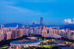深圳地標(biāo)城市夜景