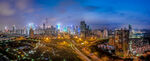深圳城市夜景全景圖