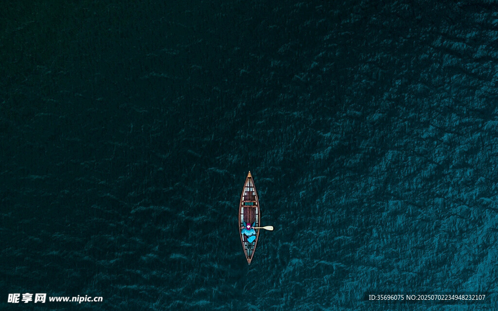 海上孤舟