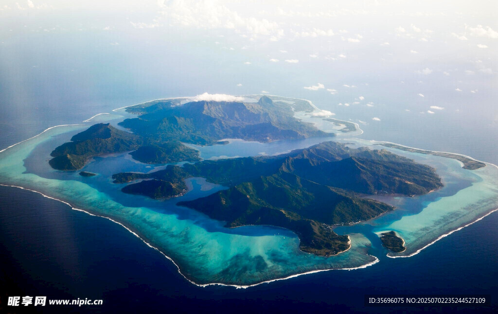 美麗海島俯瞰圖