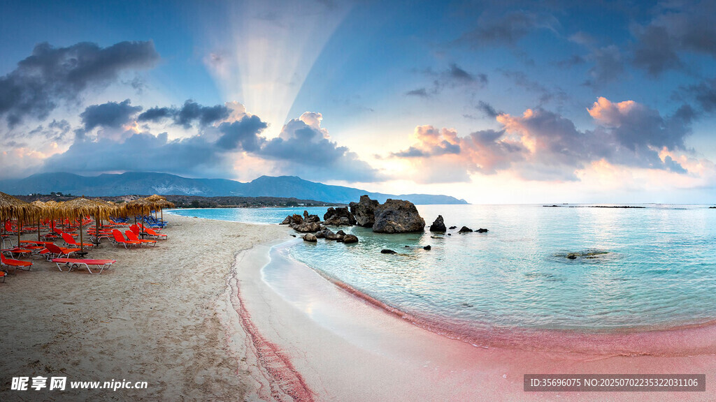 夢幻海灘美景